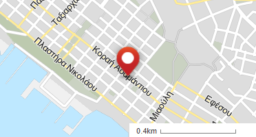 Location of business on map
