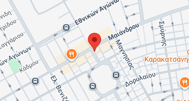 Location of business on map