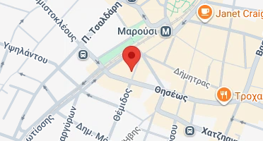 Location of business on map