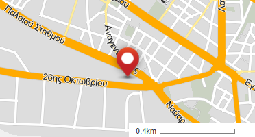 Location of business on map