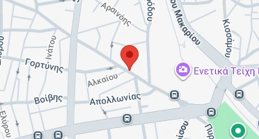 Location of business on map