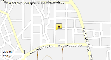 Location of business on map