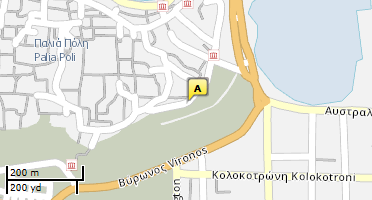 Χάρτης και σημείο της επιχείρησης