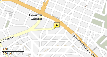 Χάρτης και σημείο της επιχείρησης