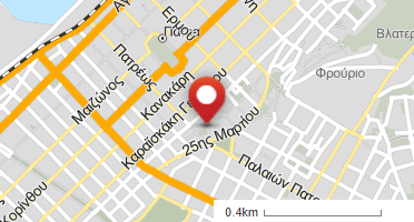 Location of business on map