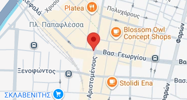 Location of business on map