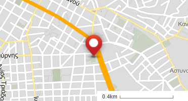 Location of business on map