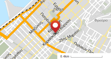 Location of business on map