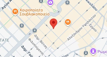 Location of business on map