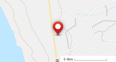 Location of business on map