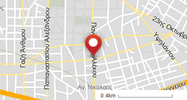 Location of business on map