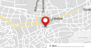 Location of business on map